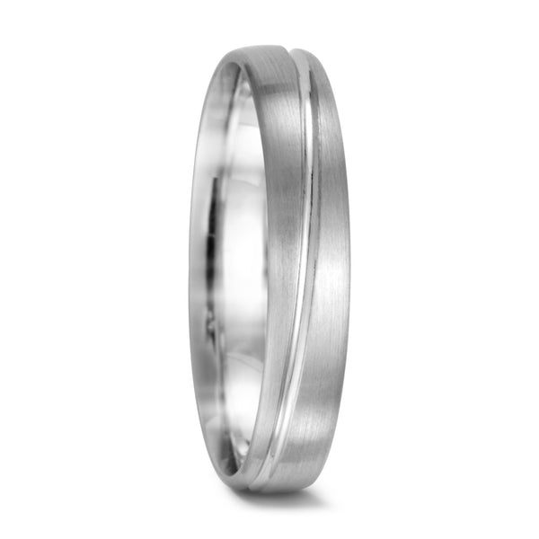 Partnerring 750/18 K Weissgold