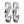 Partnerring 750/18 K Weissgold Diamant 0.02 ct, 3 Steine, tw-vsi