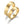 Partnerring 750/18 K Gelbgold