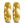 Partnerring 750/18 K Gelbgold