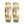 Partnerring 750/18 K Gelbgold, 750/18 K Weissgold