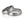Partnerring 950 Palladium Diamant 0.03 ct, 3 Steine, tw-vsi