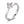 Solitär Ring 750/18 K Weissgold Diamant weiss, 0.25 ct, Brillantschliff, w-si