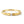 Solitär Ring 750/18 K Gelbgold Diamant 0.03 ct, w-si