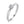Solitär Ring 750/18 K Weissgold Diamant weiss, 0.25 ct, w-si