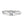 Solitär Ring 750/18 K Weissgold Diamant weiss, 0.25 ct, w-si