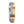Partnerring 750/18 K Weissgold, 750/18 K Gelbgold Diamant 0.01 ct, tw-si