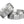 Partnerring Titan Diamant 0.11 ct, 11 Steine, w-si