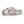 Partnerring 750/18 K Weissgold, 750/18 K Rotgold