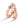 Partnerring 750/18 K Rotgold Diamant 0.37 ct, 11 Steine, w-si