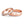 Partnerring 750/18 K Rotgold Diamant 0.37 ct, 11 Steine, w-si