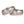 Partnerring 750/18 K Rotgold, 500 Palladium Diamant 0.02 ct, w-si