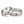 Partnerring 750/18 K Weissgold