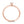 Solitär Ring 750/18 K Rotgold Diamant 0.10 ct, w-si