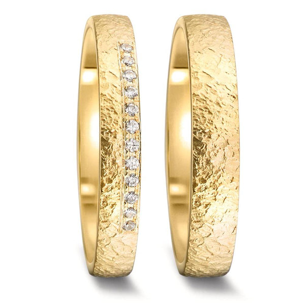 Partnerring 750/18 K Gelbgold