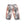 Partnerring 999 Tantal, 585/14 K Rosegold Diamant 0.03 ct, w-si