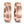 Partnerring 750/18 K Rosegold Diamant 0.34 ct, 51 Steine, w-si