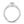Solitär Ring 750/18 K Weissgold Diamant 0.19 ct, w-si Herz