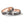 Partnerring 999 Tantal, 585/14 K Rotgold