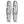 Partnerring 950 Platin Diamant 0.021 ct, 3 Steine, w-si