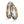 Partnerring 999 Tantal, 750/18 K Gelbgold Diamant 0.02 ct, w-si