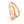 Partnerring 750/18 K Rosegold Diamant 0.026 ct, 13 Steine, w-vsi