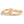 Partnerring 750/18 K Rosegold Diamant 0.026 ct, 13 Steine, w-vsi