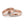 Partnerring 750/18 K Weissgold, 750/18 K Rotgold Diamant 0.036 ct, 5 Steine, w-si