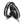 Partnerring Zirkonium, 585/14 K Weissgold Diamant 0.49 ct, 38 Steine, w-si