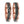 Partnerring 750/18 K Rotgold, Carbon
